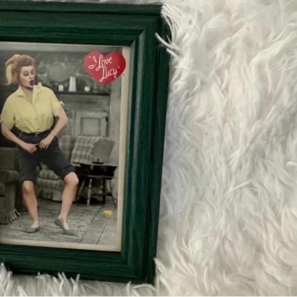 I Love Lucy Framed Picture 5”X7”
